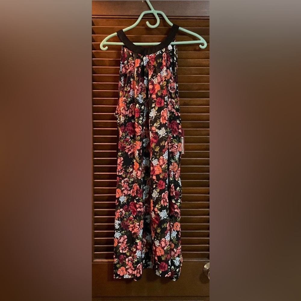 Merona: (XL) halter sun very thin lightweight dress with two slide side pockets.